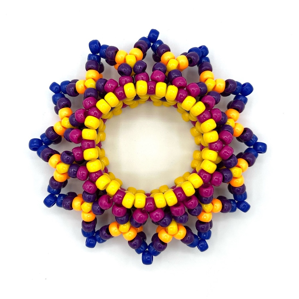 “Kurzgesagt” Custom 3D UFO PLUR Rave Kandi Cuff